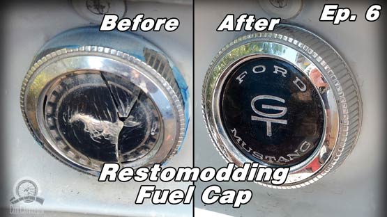 restoring fuel cap classic mustang restoring fuel cap 67 mustang