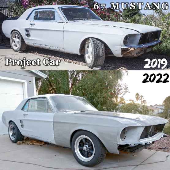 67 mustang coupe project car vblog