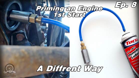 priming an engine 1st start priming an engine 1st start