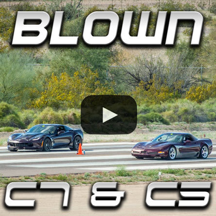 supercharged corvettes